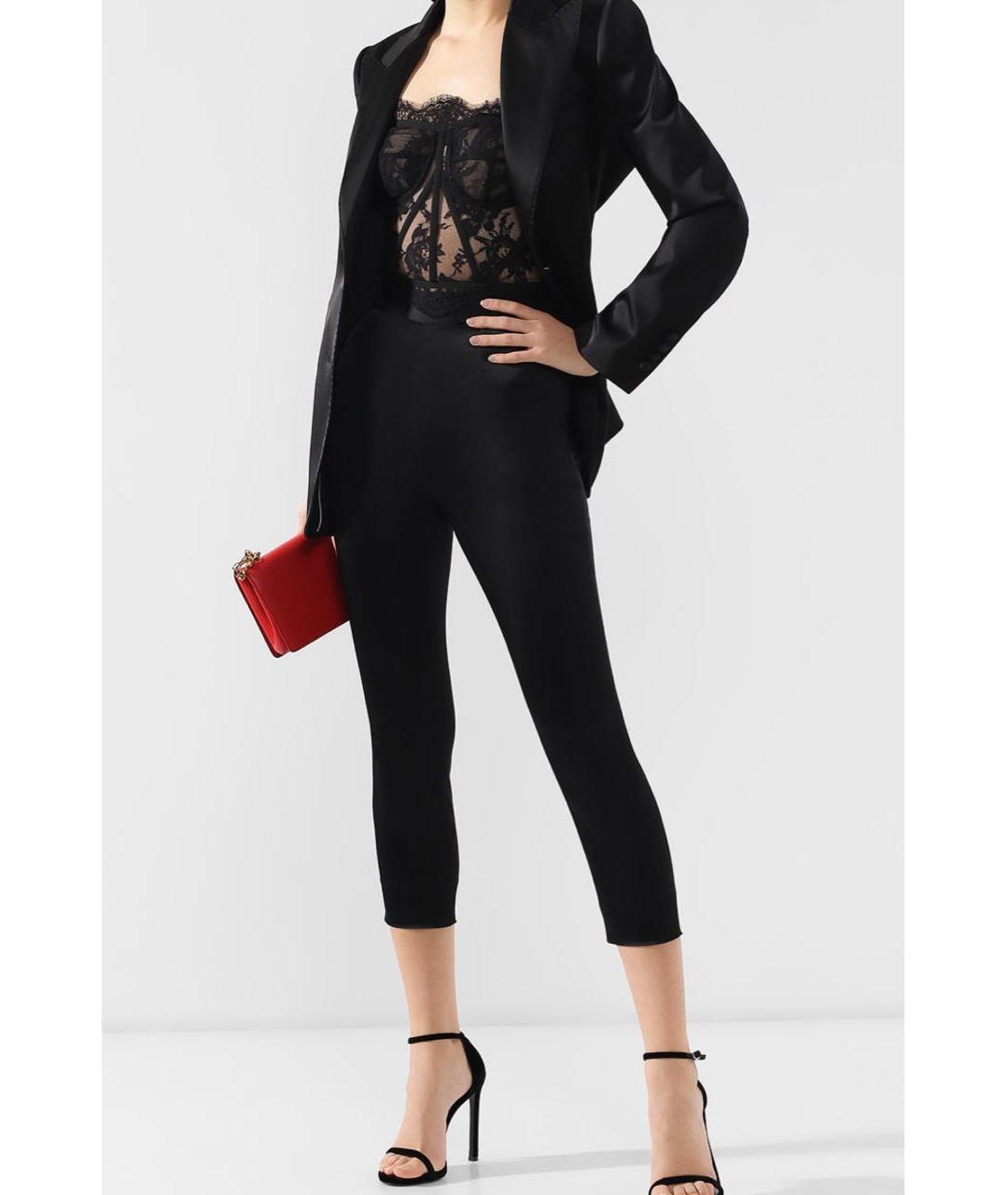 DOLCE&GABBANA Черный хлопковый корсет, фото 4