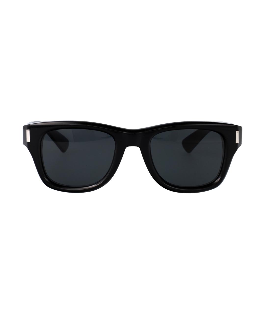 SAINT LAURENT Черные солнцезащитные очки, фото 1