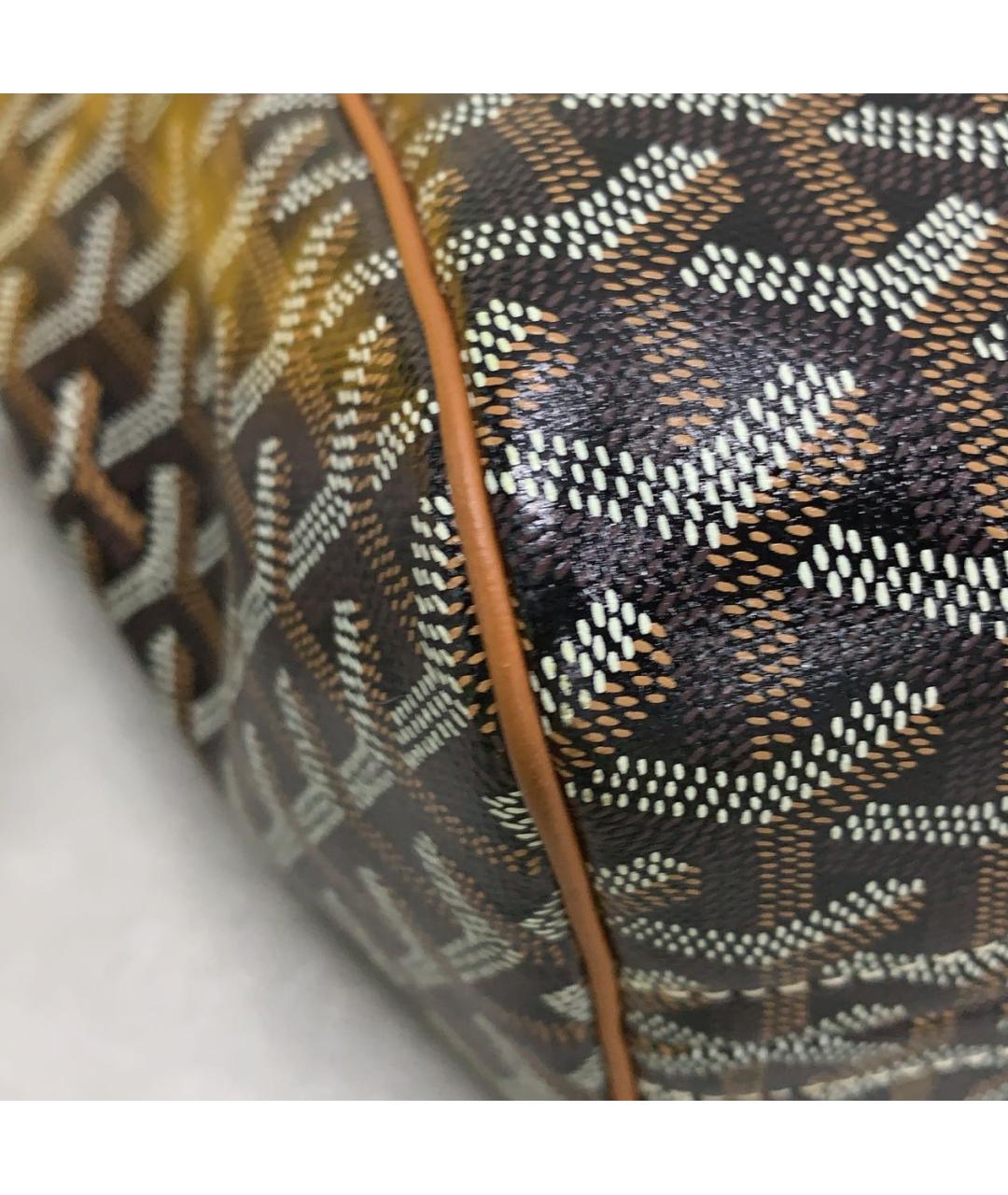 GOYARD Коричневая сумка тоут, фото 6