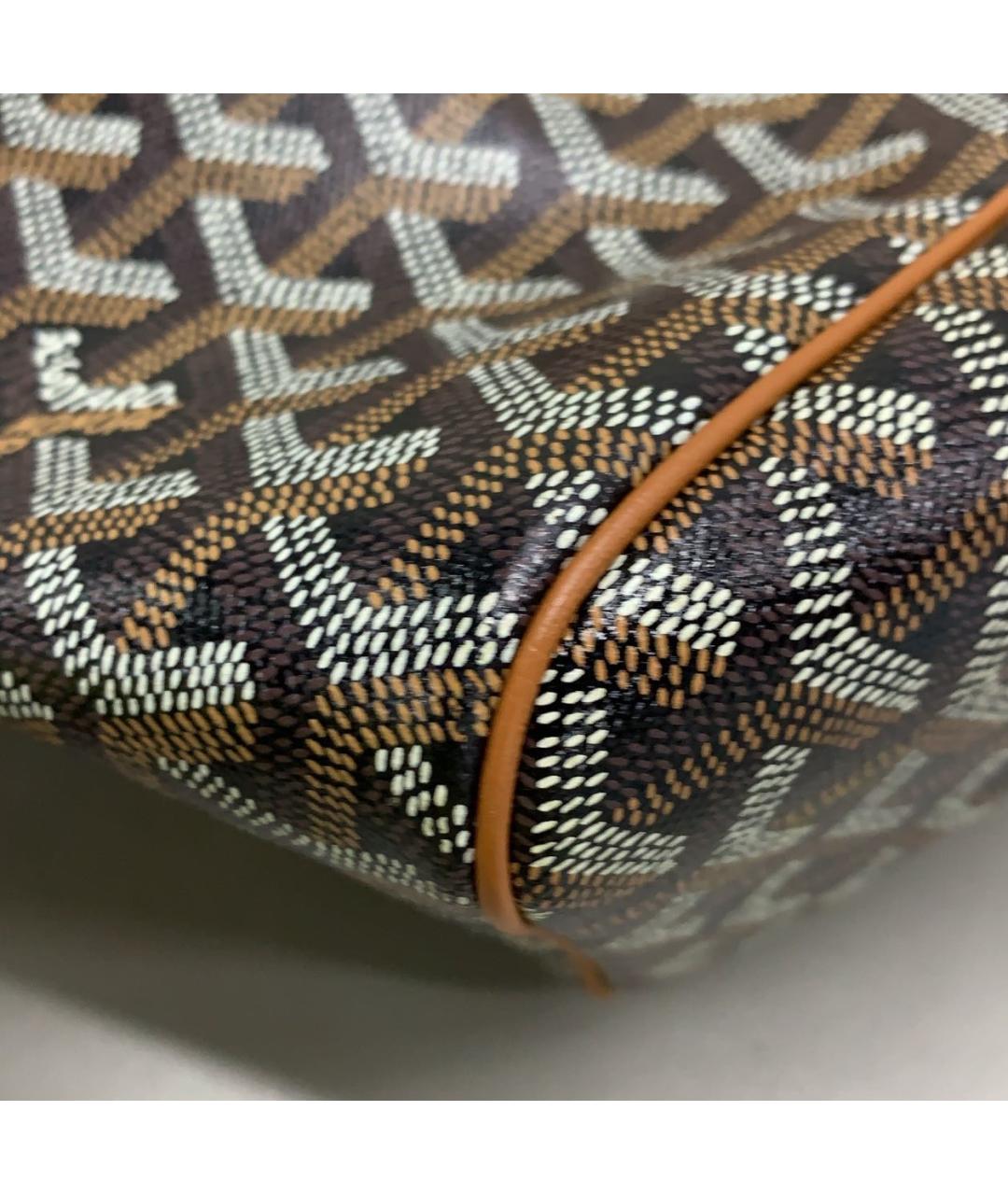 GOYARD Коричневая сумка тоут, фото 5