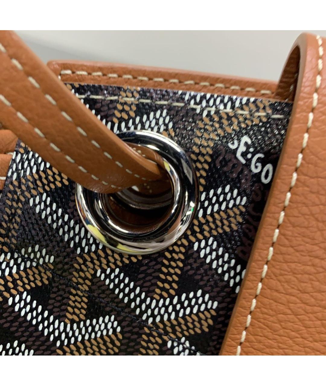 GOYARD Коричневая сумка тоут, фото 7
