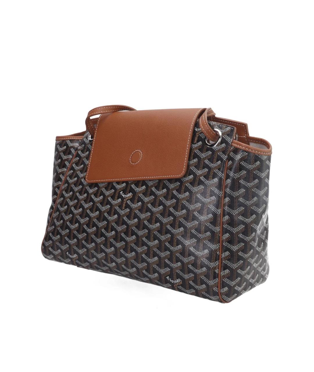 GOYARD Коричневая сумка тоут, фото 2