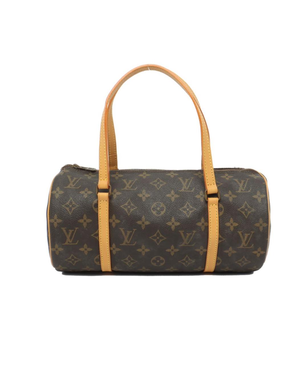 LOUIS VUITTON Коричневая сумка с короткими ручками, фото 1