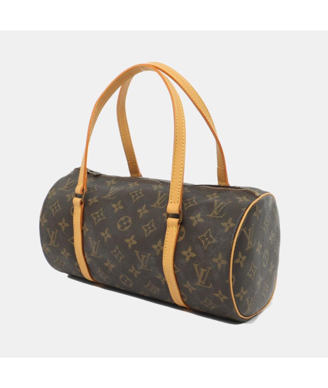 LOUIS VUITTON Коричневая сумка с короткими ручками, фото 2