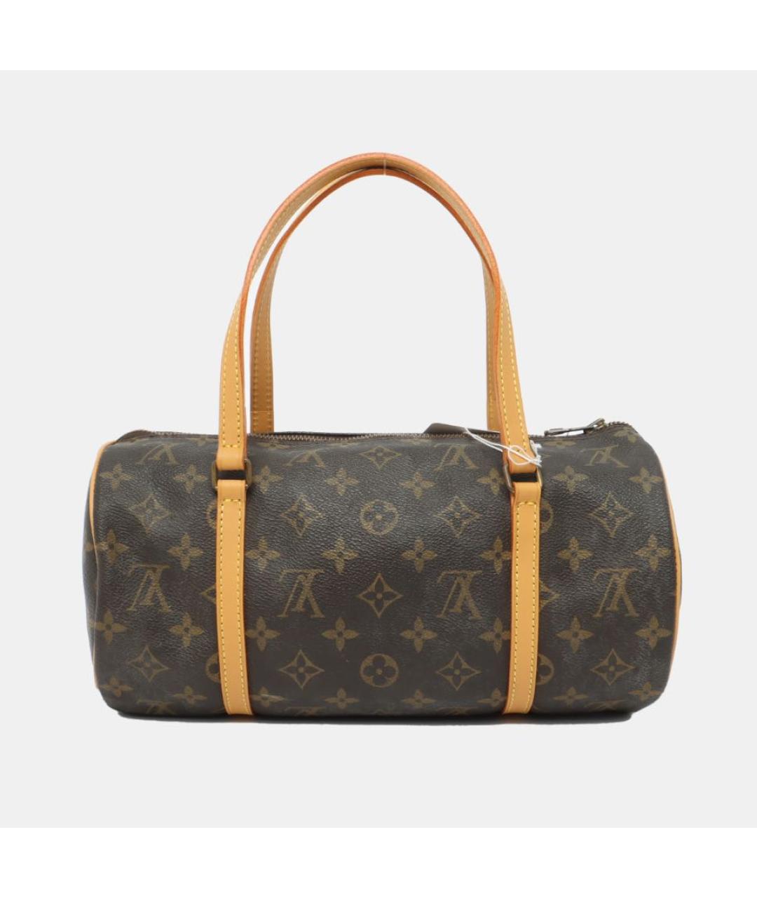 LOUIS VUITTON Коричневая сумка с короткими ручками, фото 3