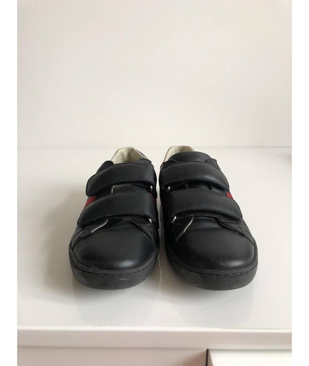 GUCCI Черные кожаные ботинки, фото 2