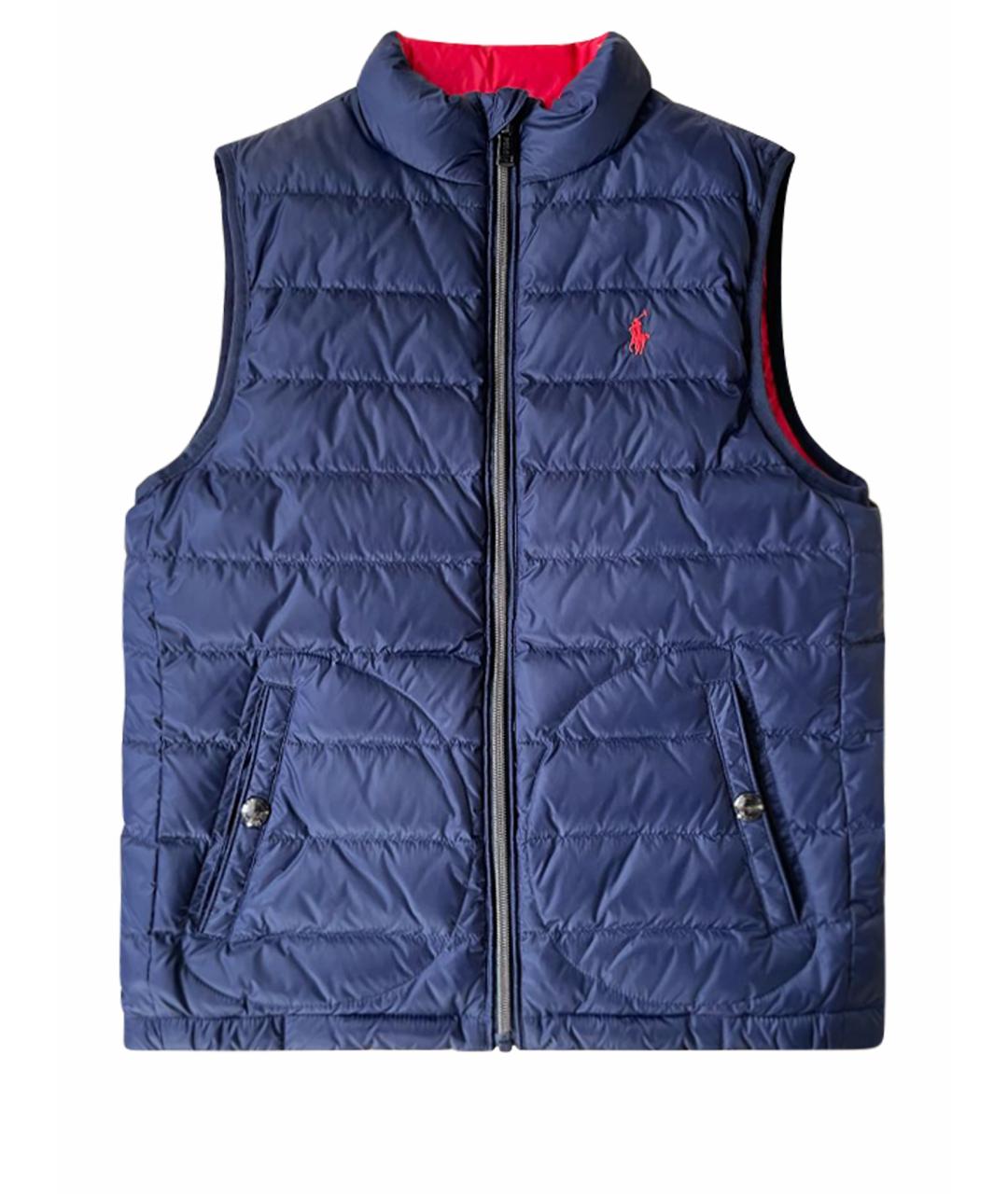 POLO RALPH LAUREN Темно-синий жакет / жилет, фото 9