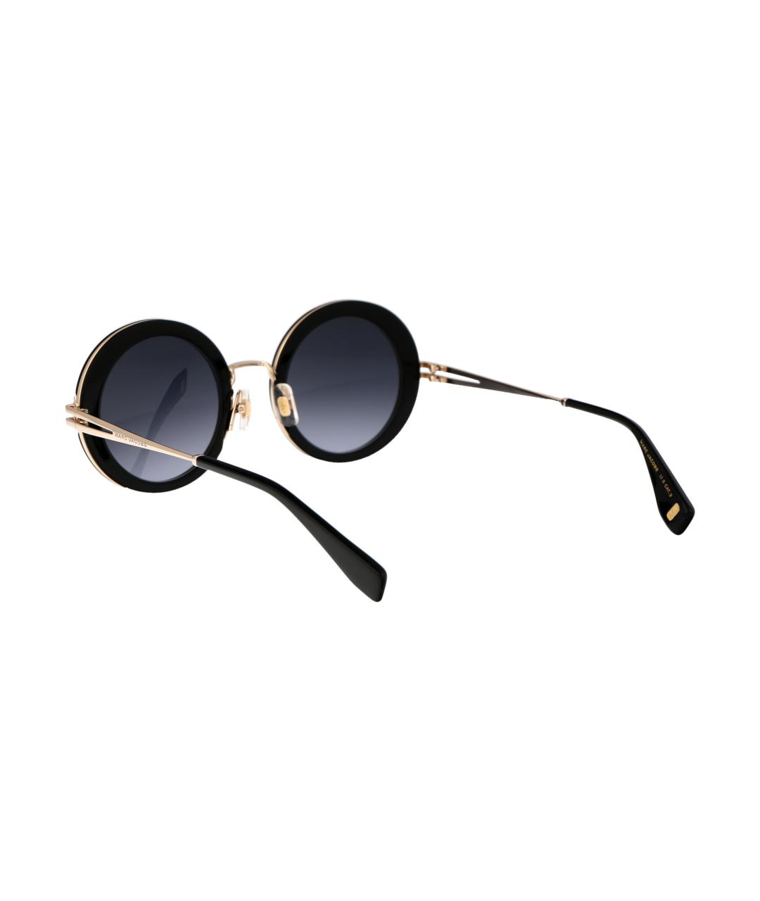 MARC JACOBS Черные металлические солнцезащитные очки, фото 4
