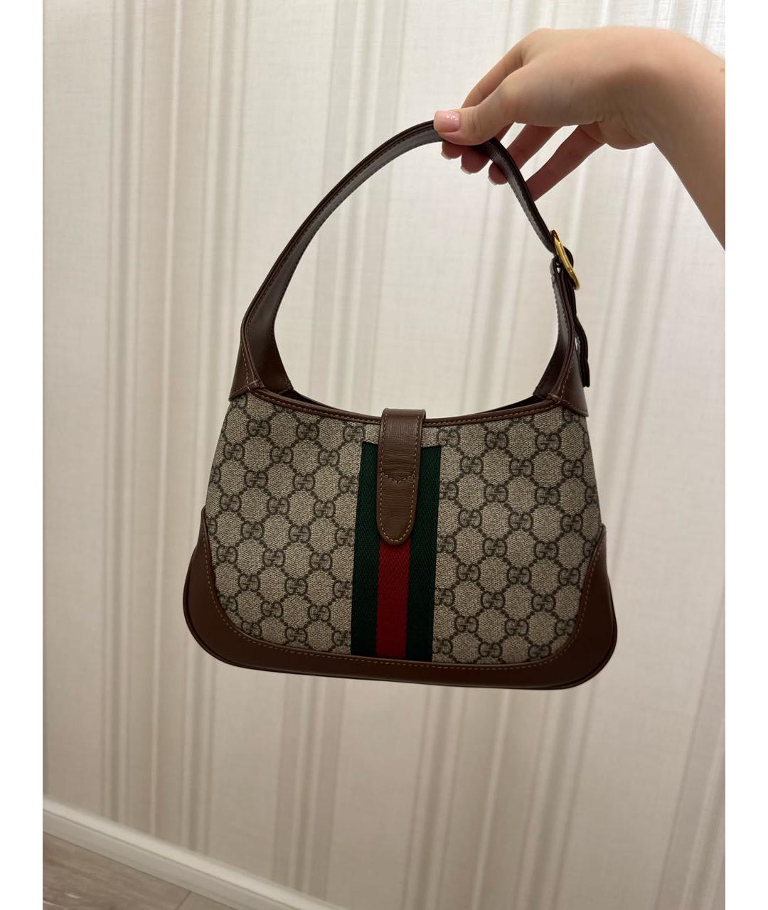 GUCCI Коричневая сумка через плечо, фото 3