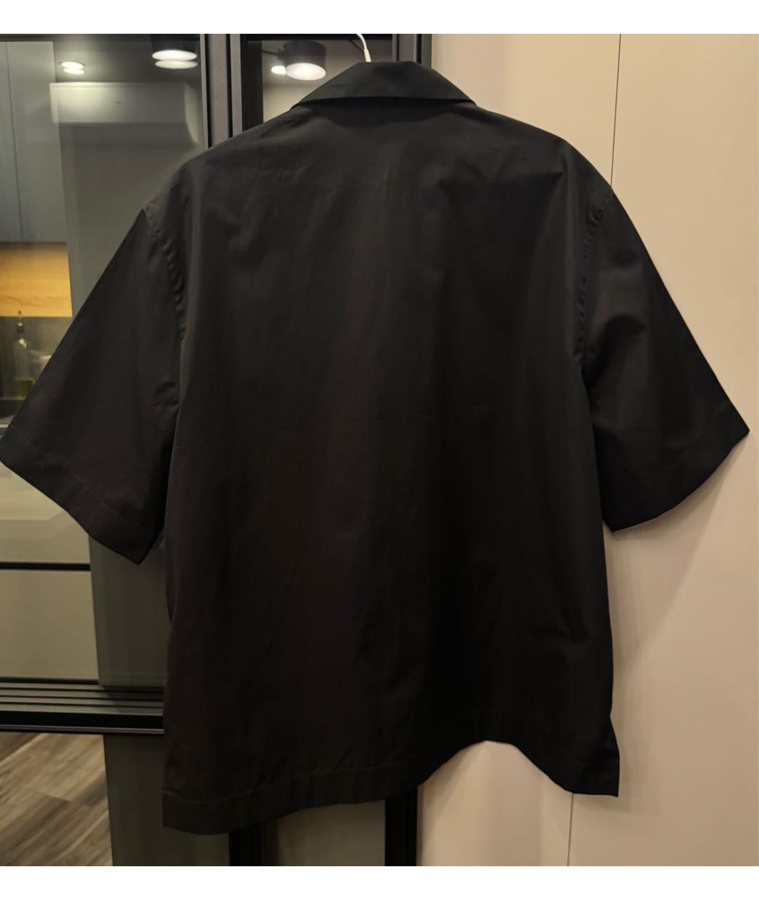 GIVENCHY Черная хлопковая классическая рубашка, фото 2
