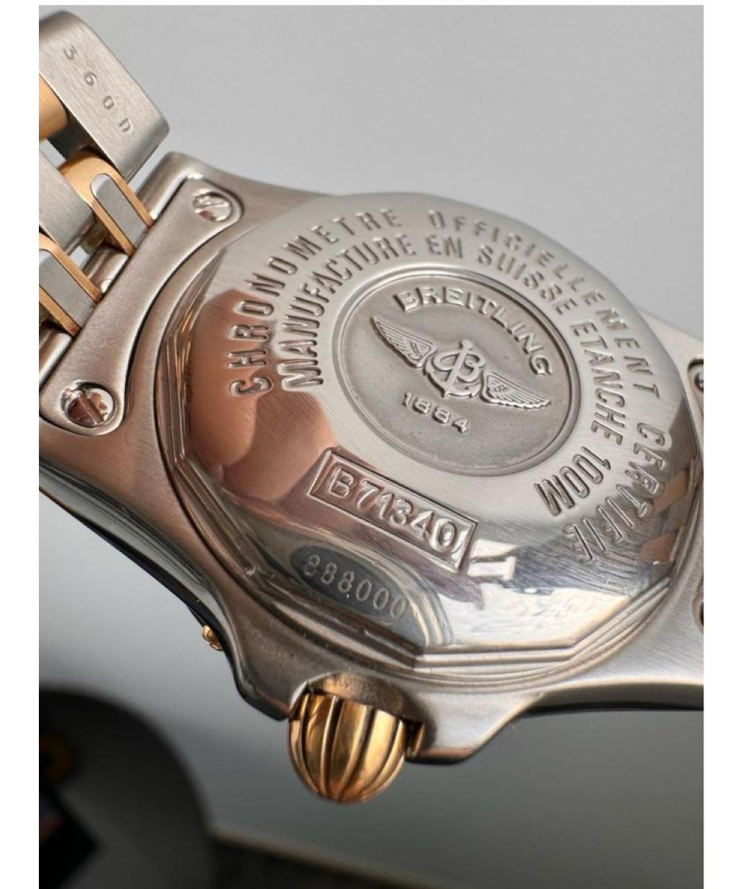 BREITLING Золотые часы, фото 4