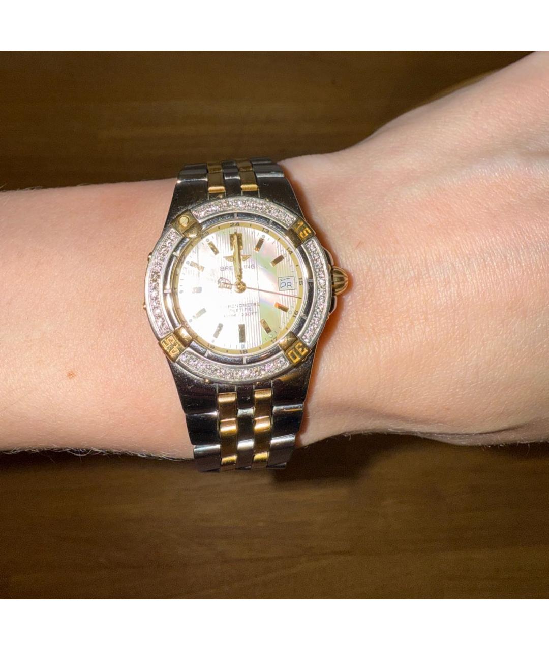 BREITLING Золотые часы, фото 7