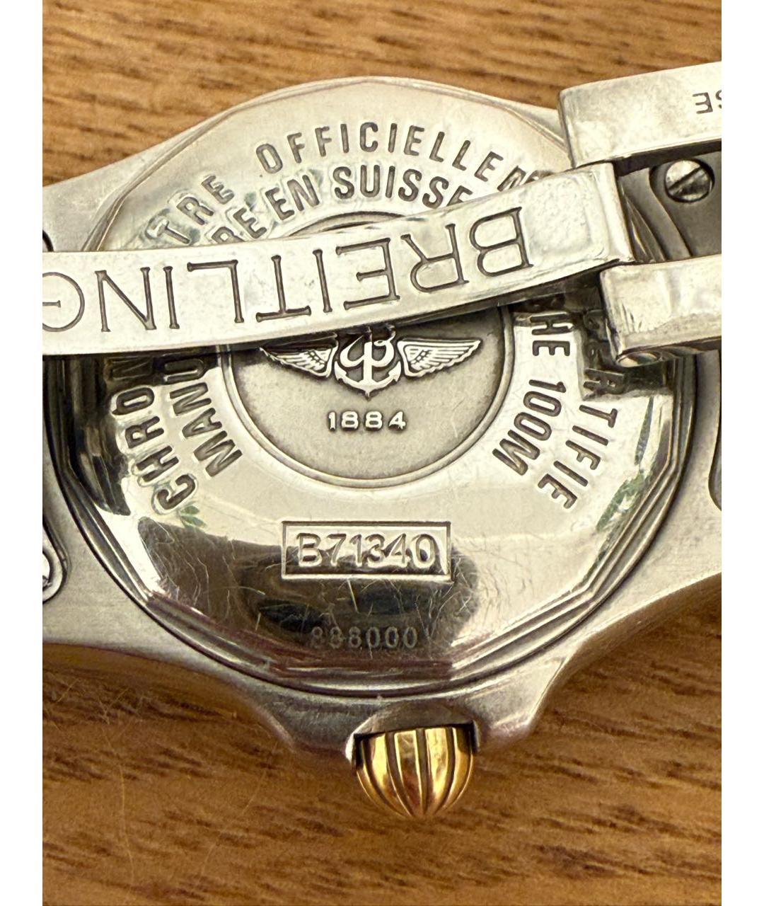 BREITLING Золотые часы, фото 9