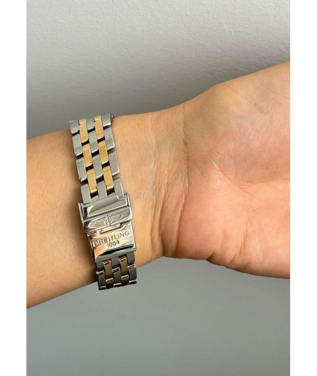 BREITLING Золотые часы, фото 8