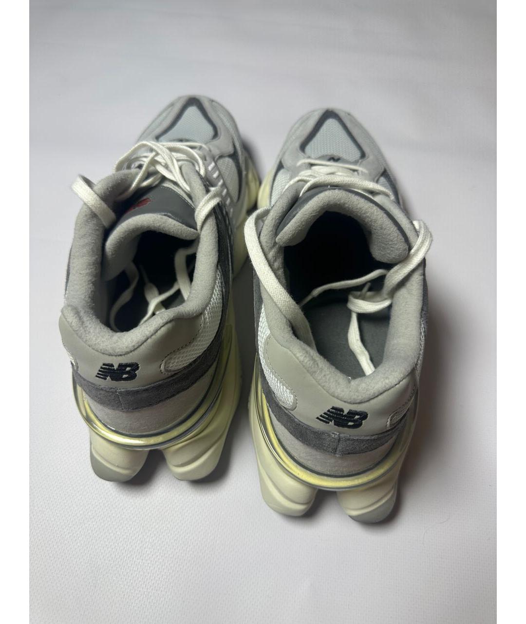 NEW BALANCE Серые нубуковые низкие кроссовки / кеды, фото 4