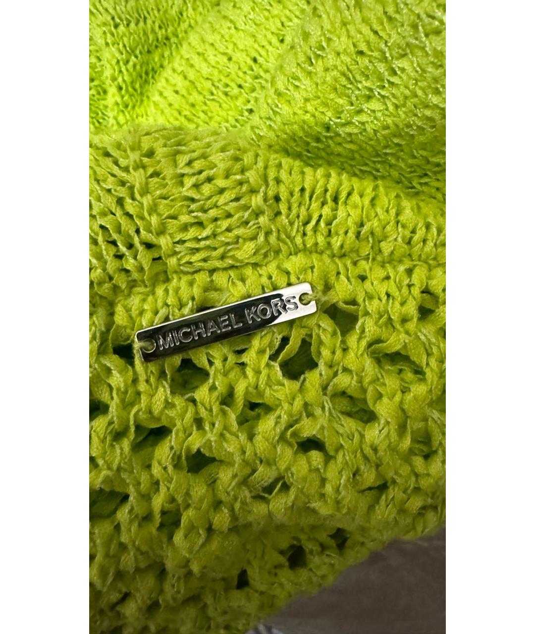 MICHAEL MICHAEL KORS Зеленые повседневное платье, фото 4