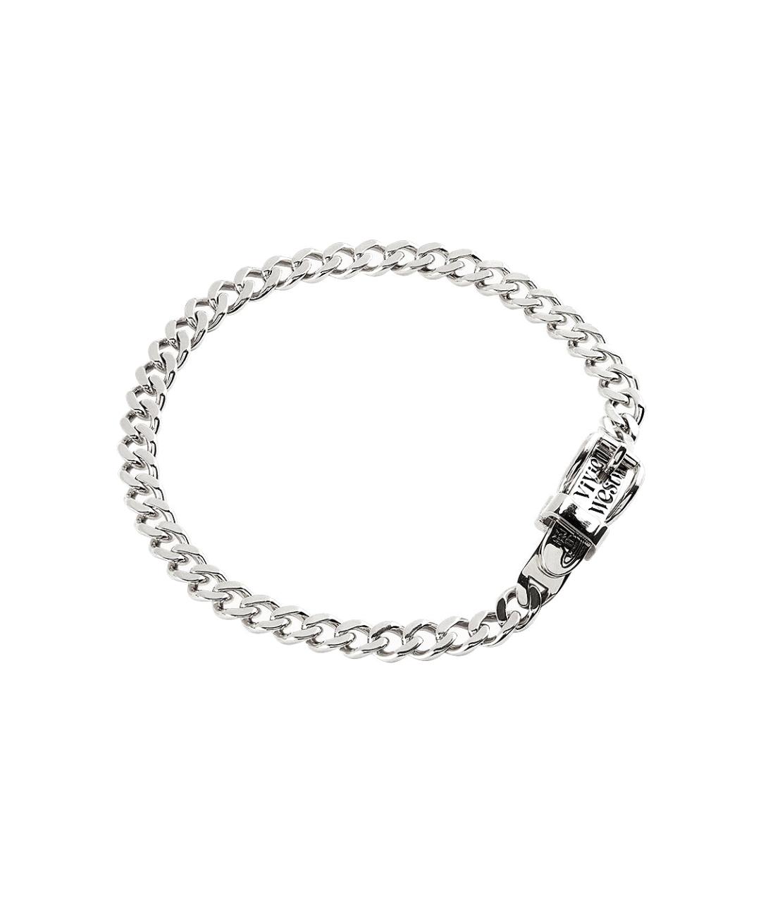 VIVIENNE WESTWOOD Серебряное металлическое колье, фото 2