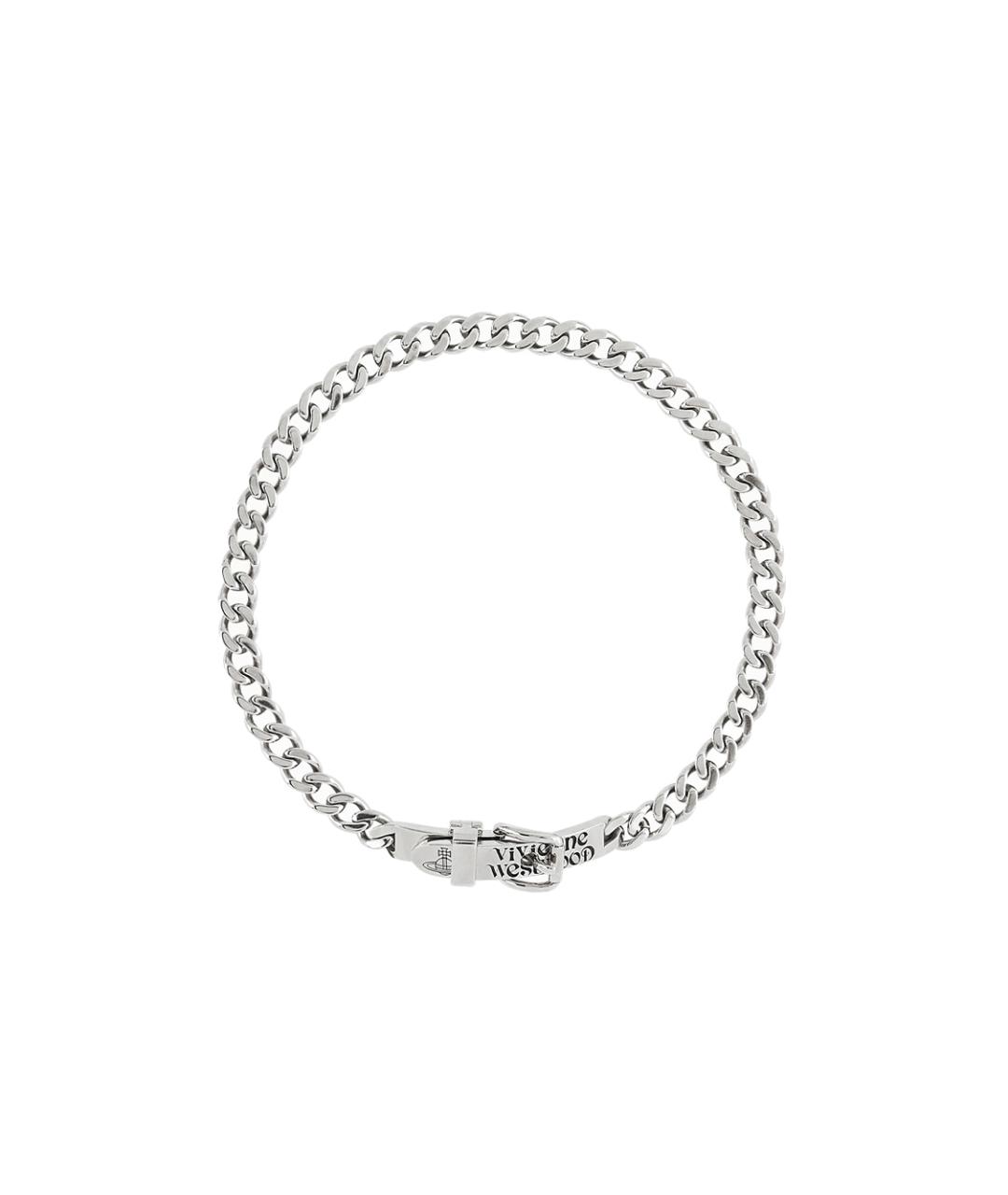 VIVIENNE WESTWOOD Серебряное металлическое колье, фото 1