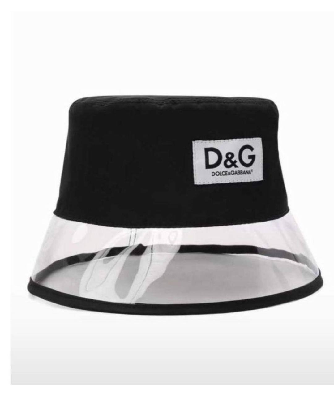 DOLCE&GABBANA Черная панама, фото 4