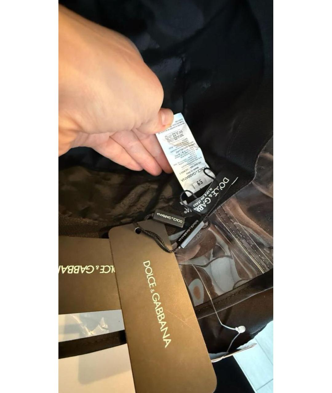 DOLCE&GABBANA Черная панама, фото 2