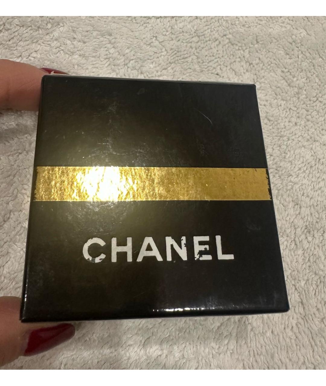 CHANEL Золотые металлические клипсы, фото 6