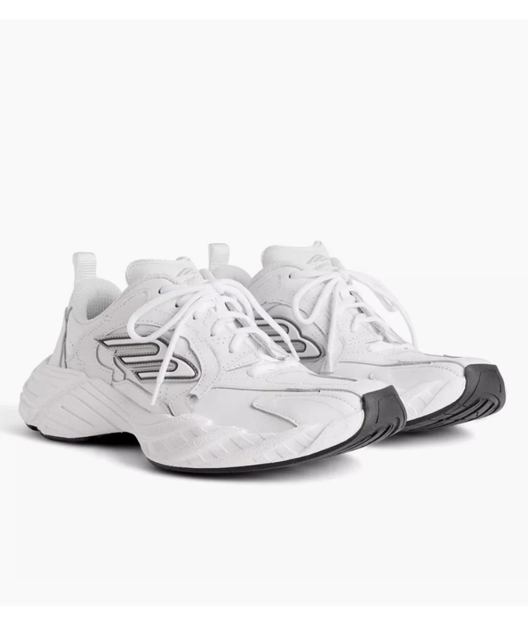 BALENCIAGA Белые кроссовки, фото 2