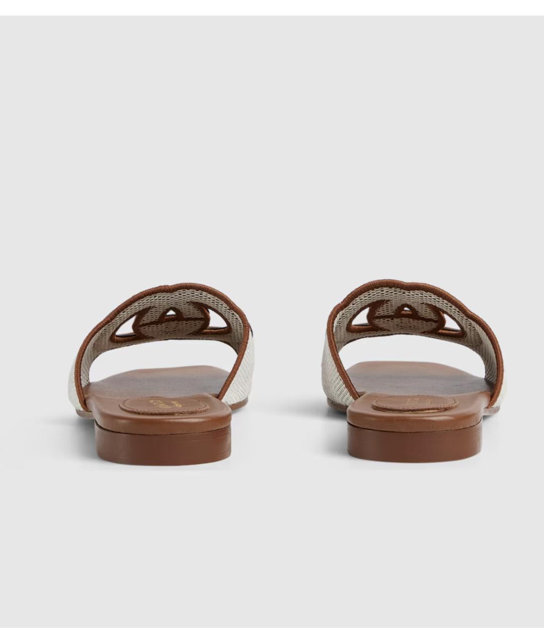 GUCCI Коричневые сандалии, фото 2