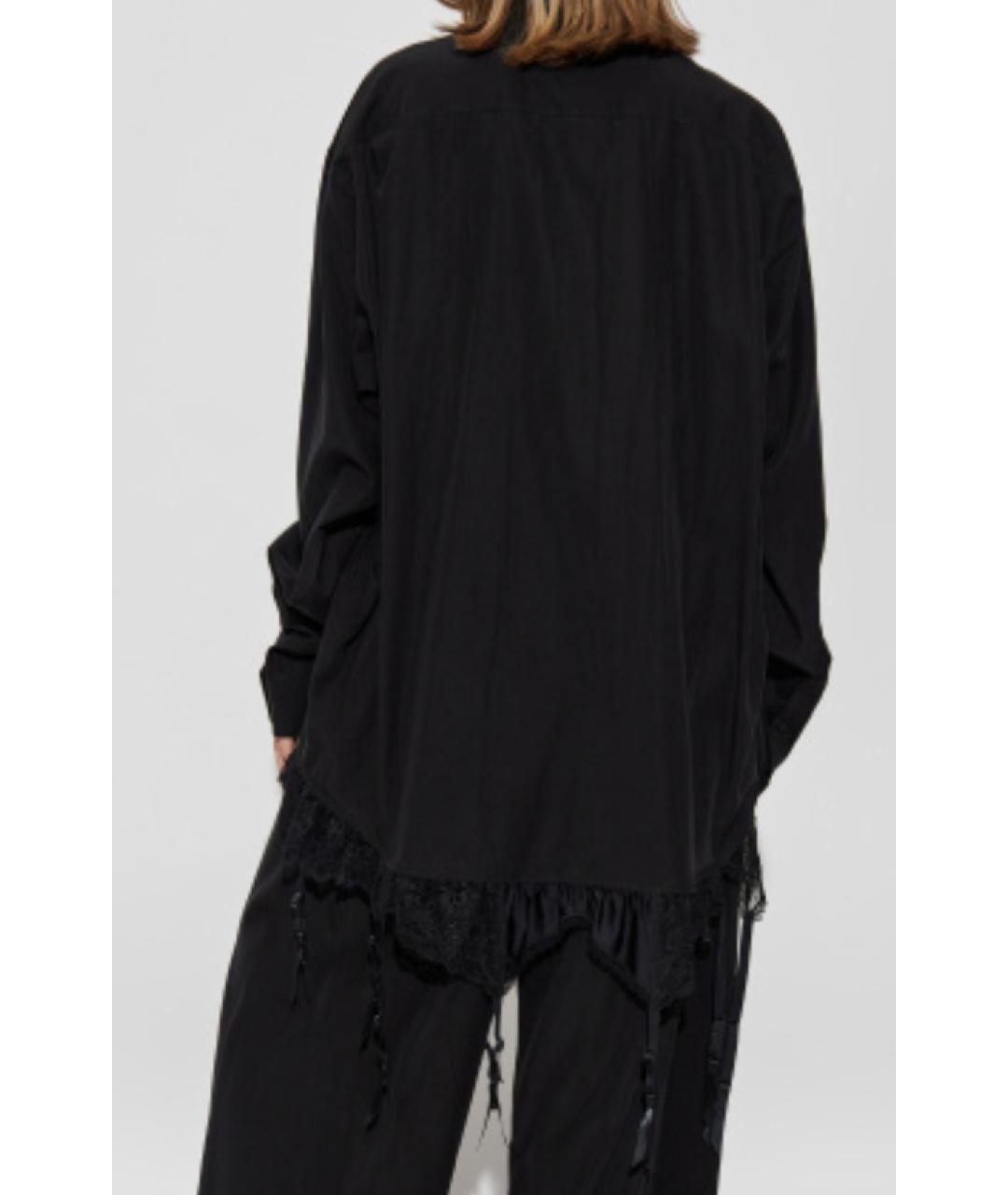 BALENCIAGA Черная рубашка, фото 3