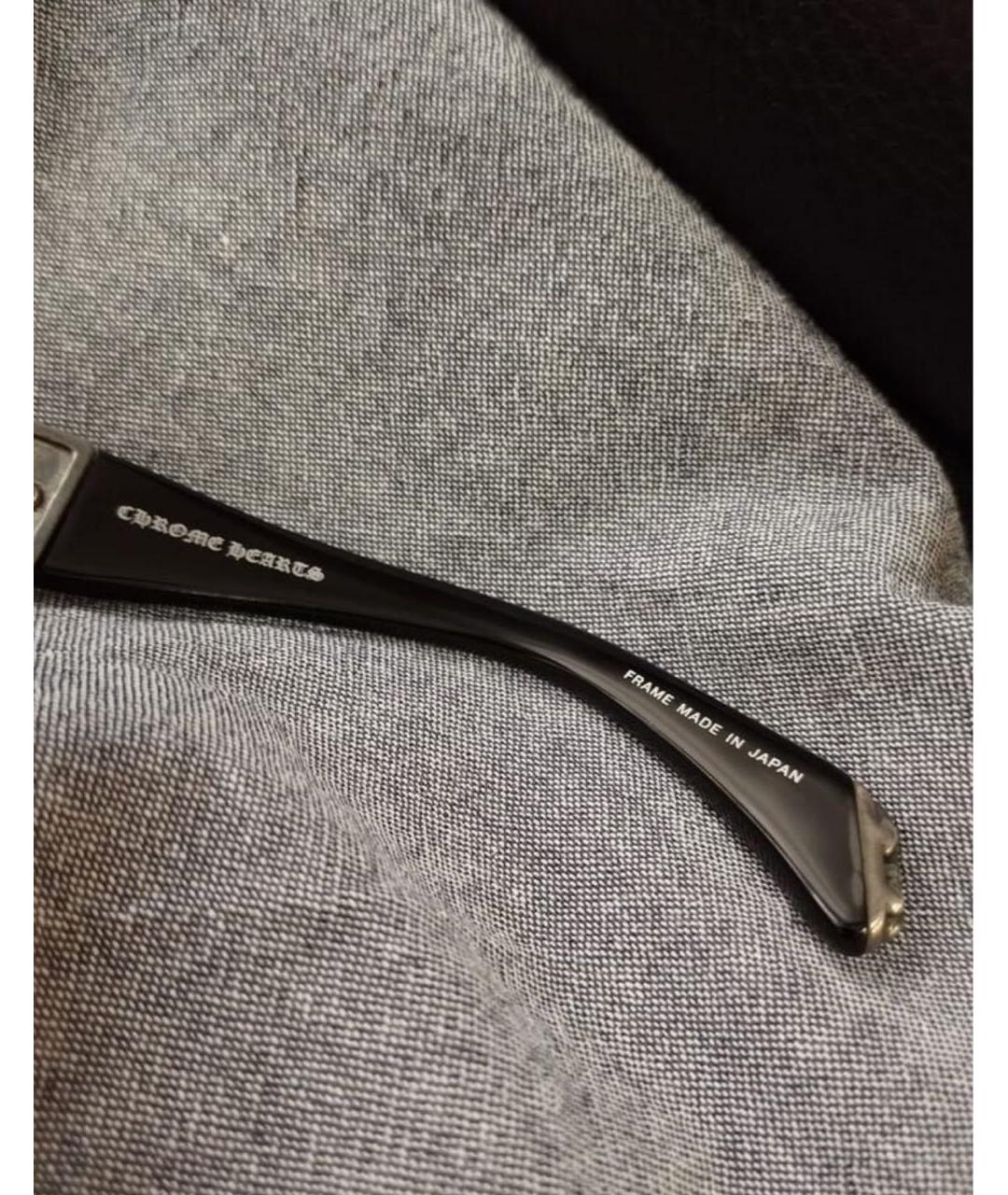 CHROME HEARTS Серые пластиковые солнцезащитные очки, фото 7