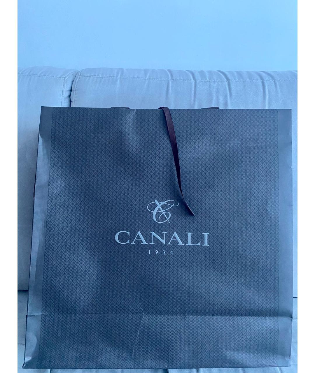 CANALI Коричневый кожаный портфель, фото 7