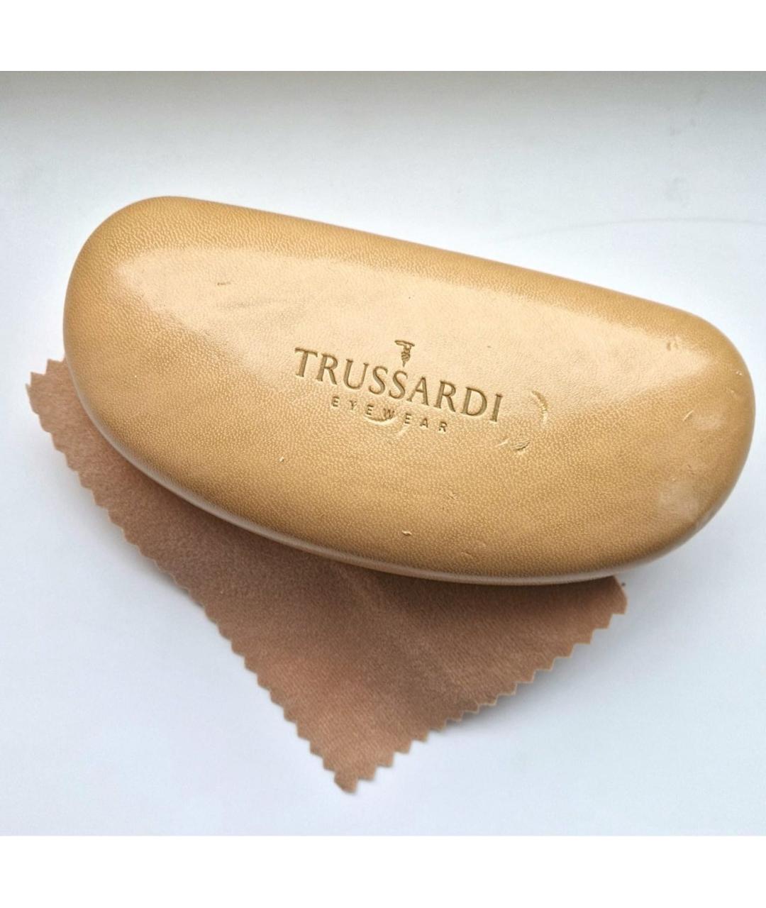 TRUSSARDI Коричневые солнцезащитные очки, фото 4