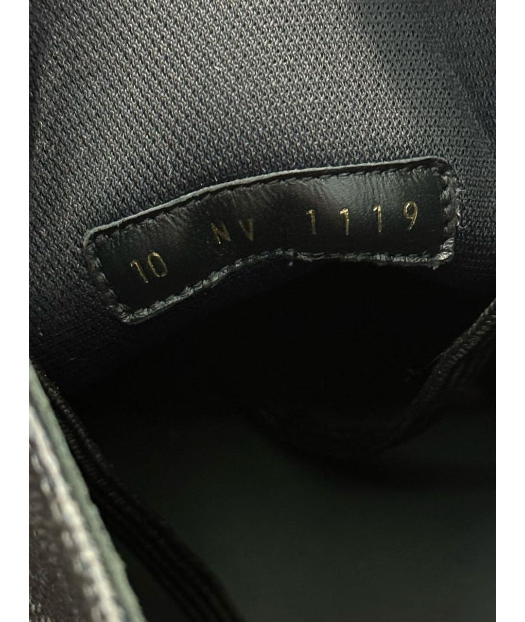 LOUIS VUITTON Черные высокие кроссовки / кеды, фото 6