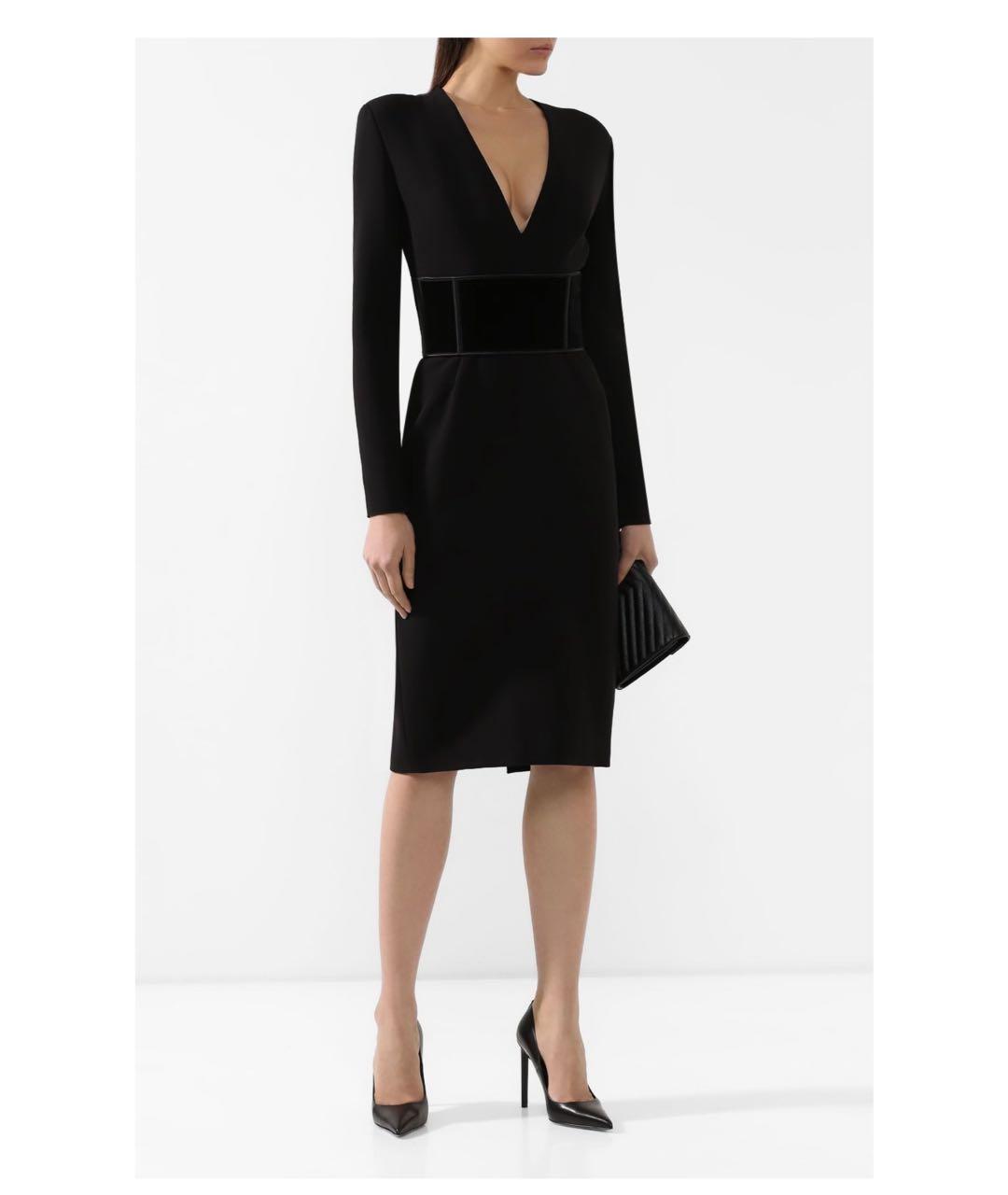 TOM FORD Черное повседневное платье, фото 5