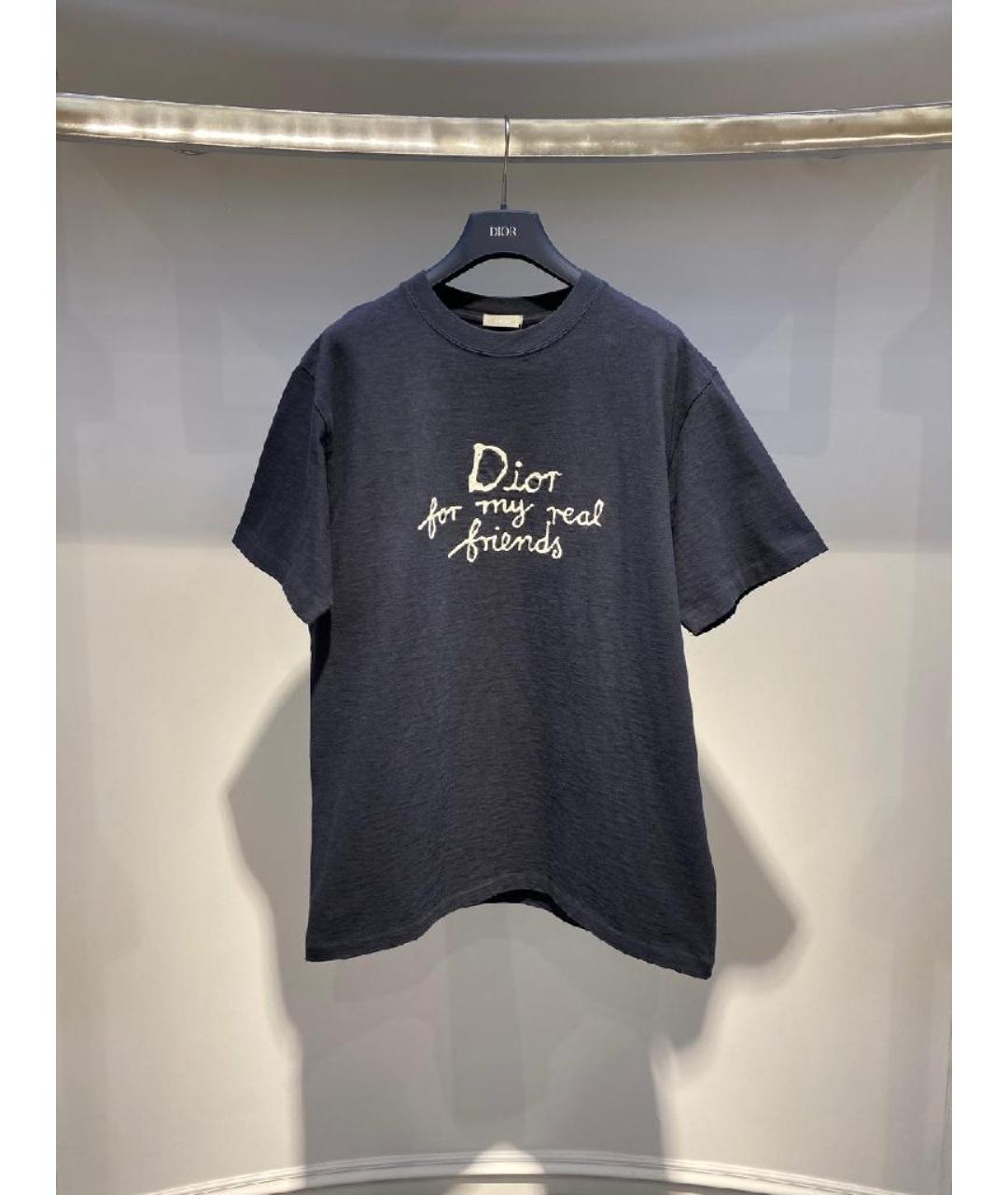 CHRISTIAN DIOR Серая футболка, фото 2