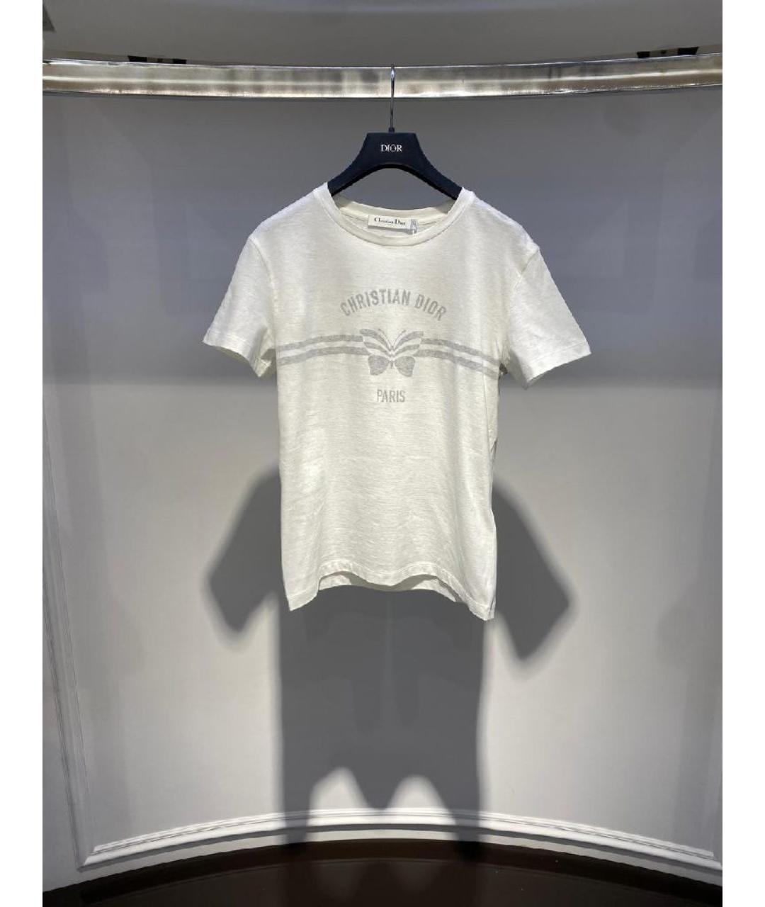CHRISTIAN DIOR Белая футболка, фото 2