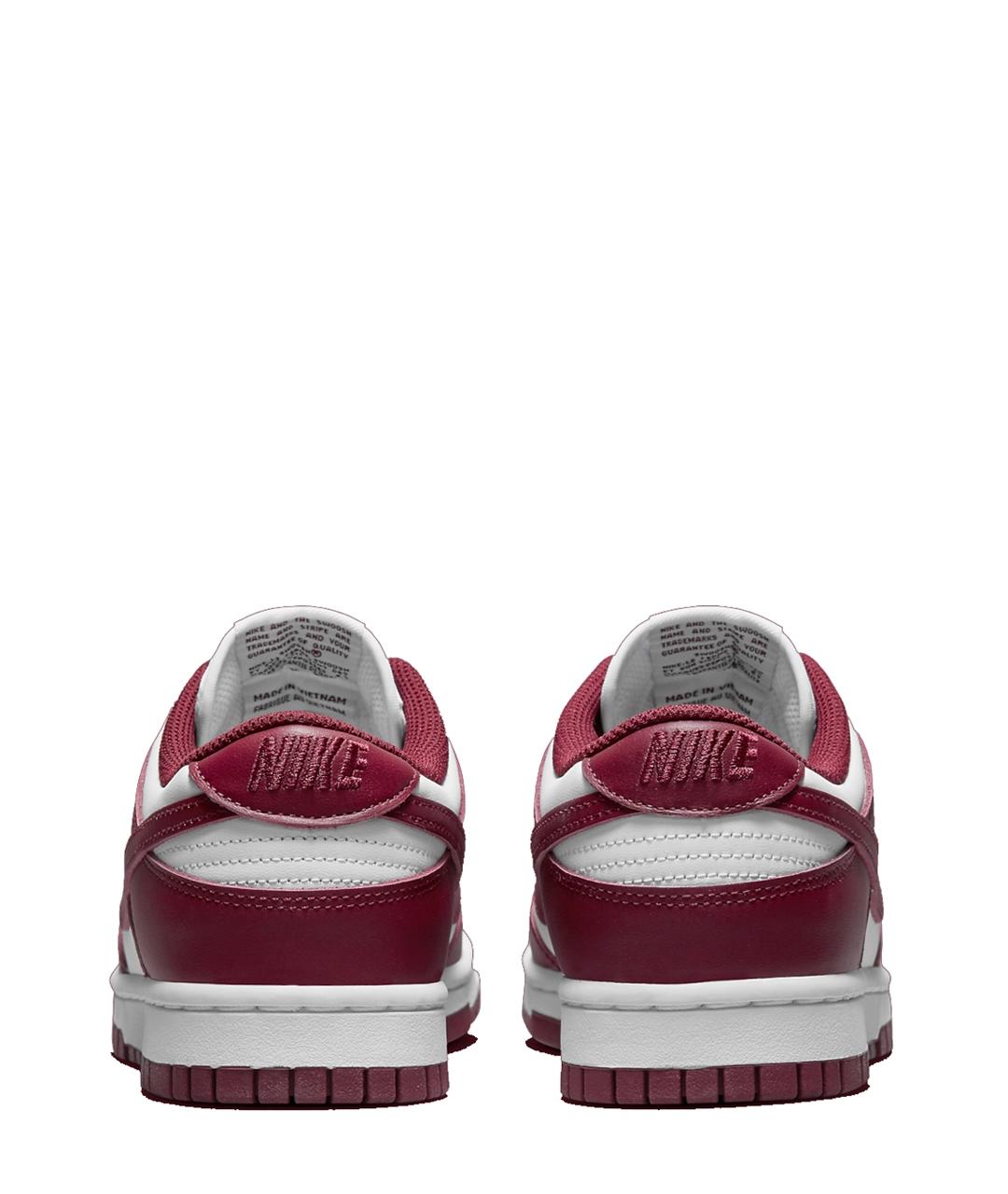 NIKE Бордовые кожаные кроссовки, фото 3