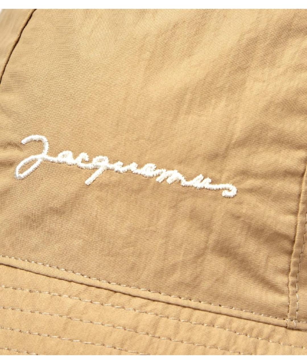 JACQUEMUS Бежевая панама, фото 3