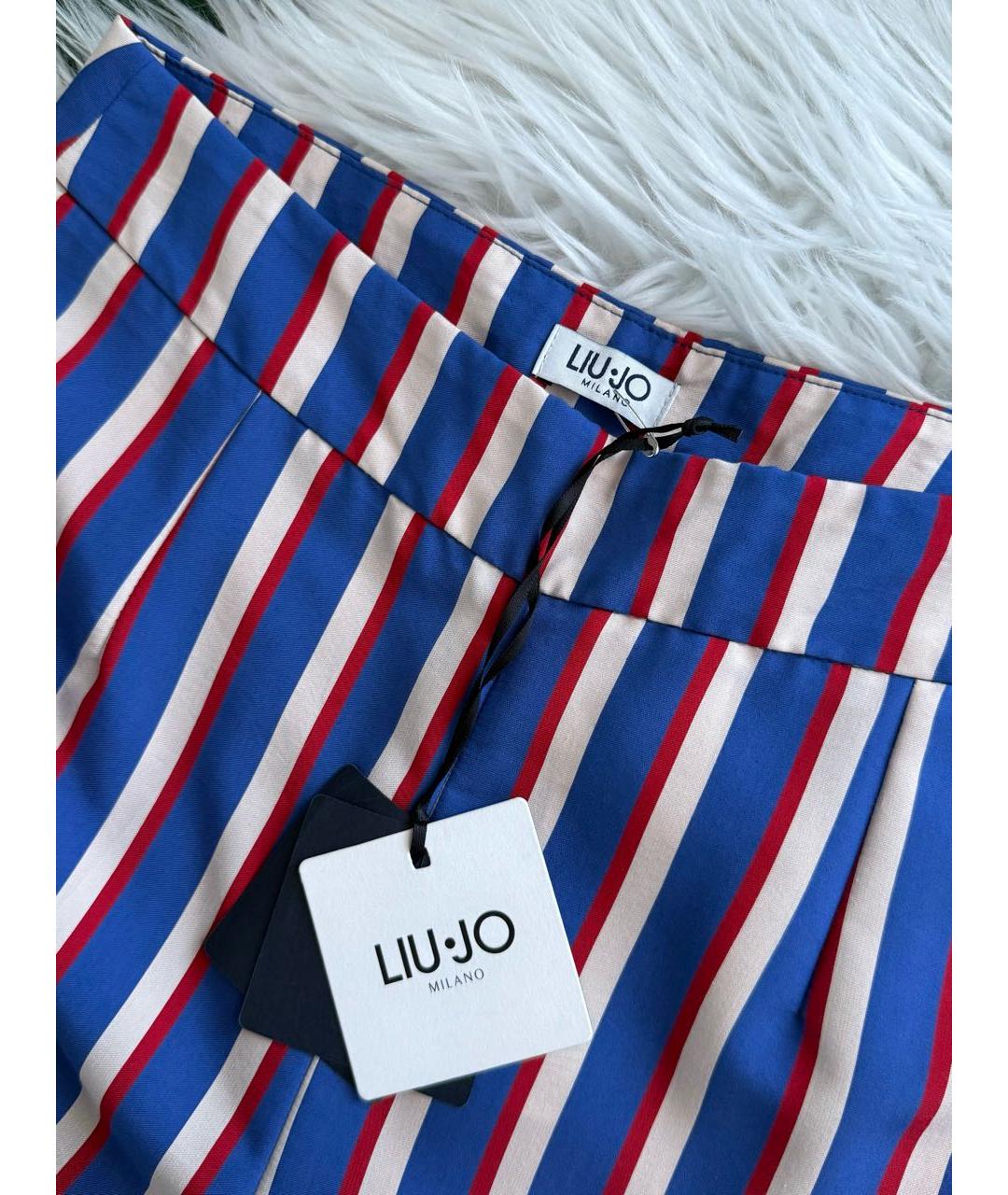 LIU JO Мульти вискозные брюки широкие, фото 3