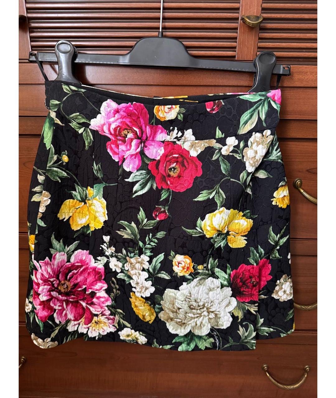 DOLCE&GABBANA Мульти юбка мини, фото 5