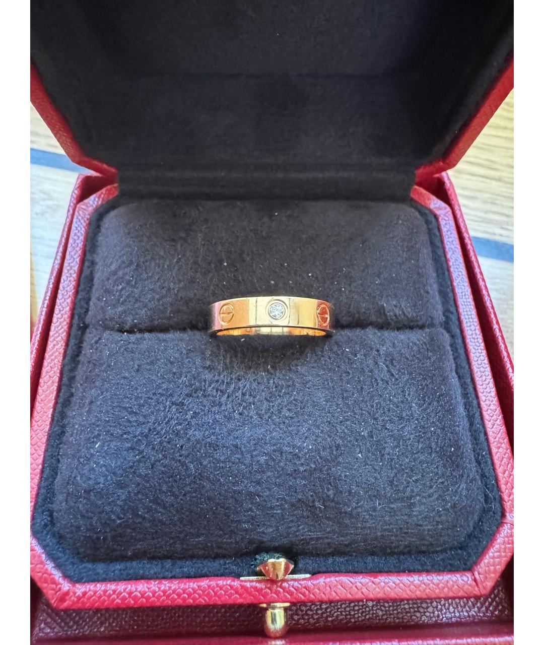 CARTIER Золотое кольцо из розового золота, фото 3