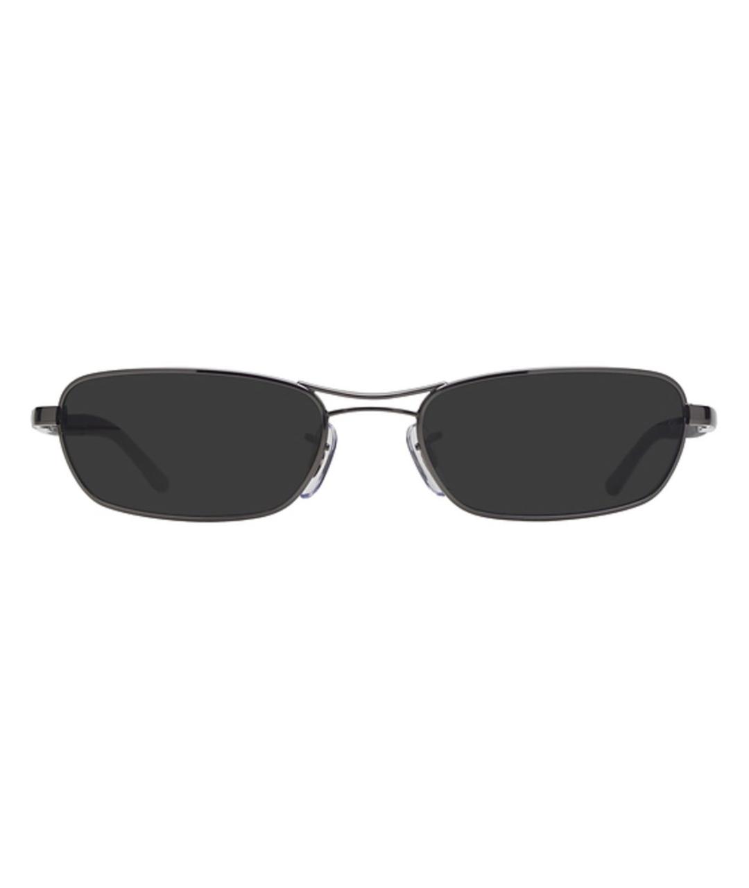 RAY BAN Серые металлические солнцезащитные очки, фото 1