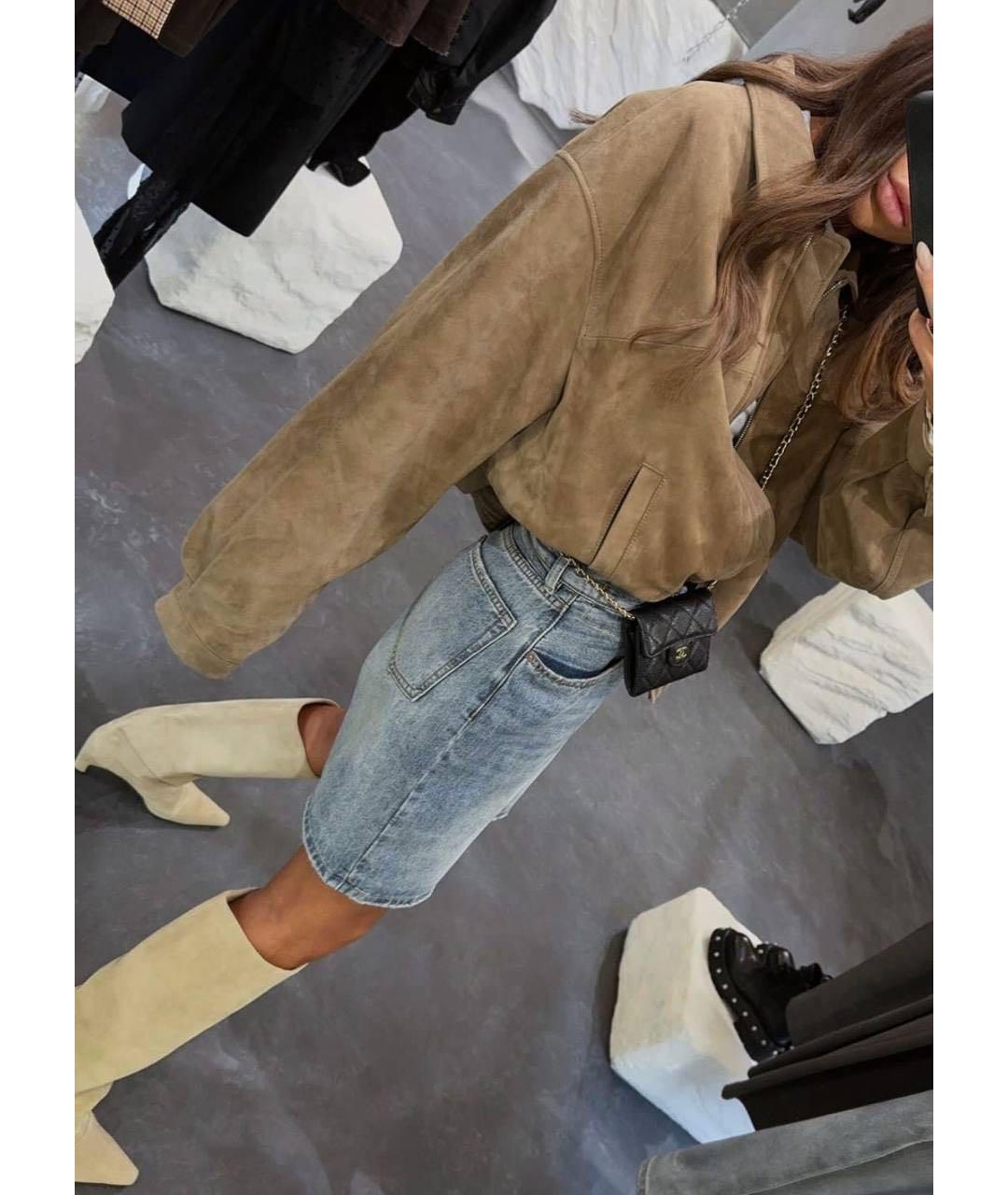 CHANEL Черная кожаная сумка через плечо, фото 5