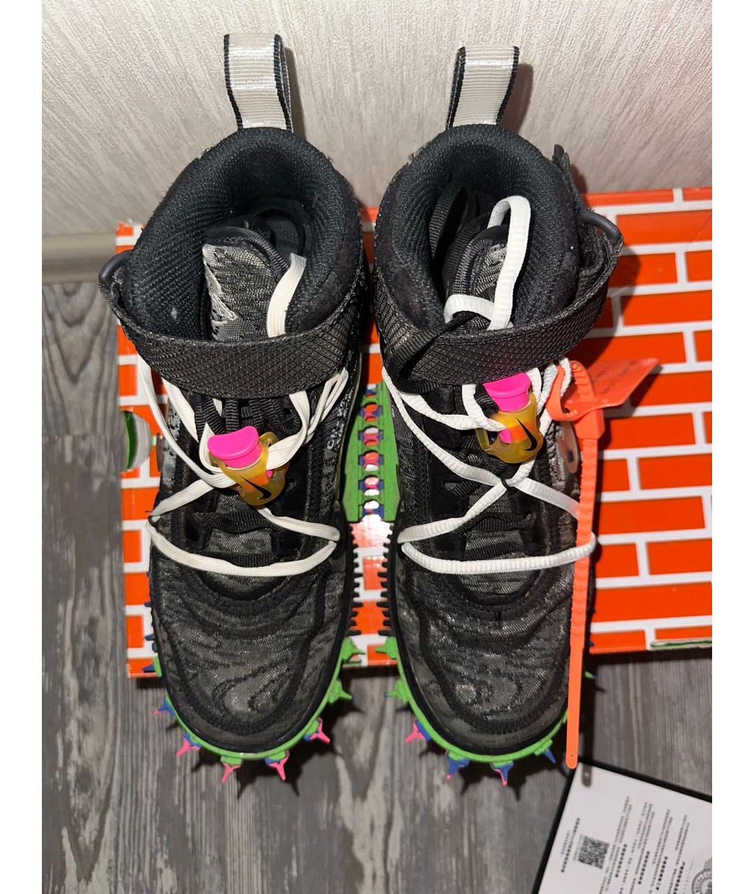 NIKE X OFF-WHITE Черные кроссовки, фото 3