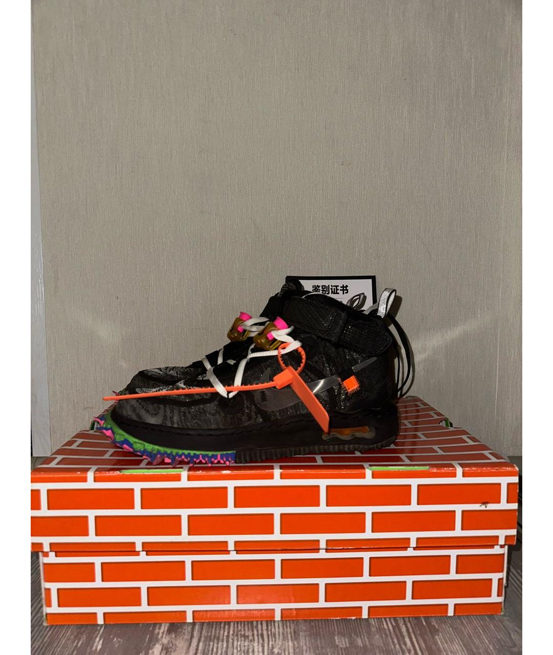 NIKE X OFF-WHITE Черные кроссовки, фото 8