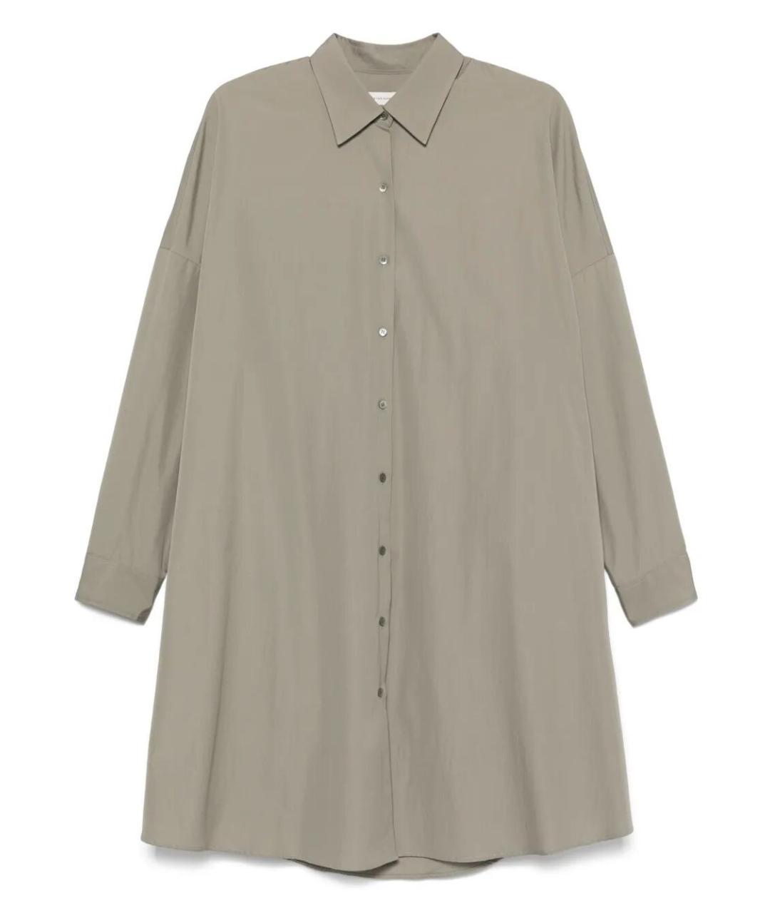 DRIES VAN NOTEN Бежевое хлопковое повседневное платье, фото 1