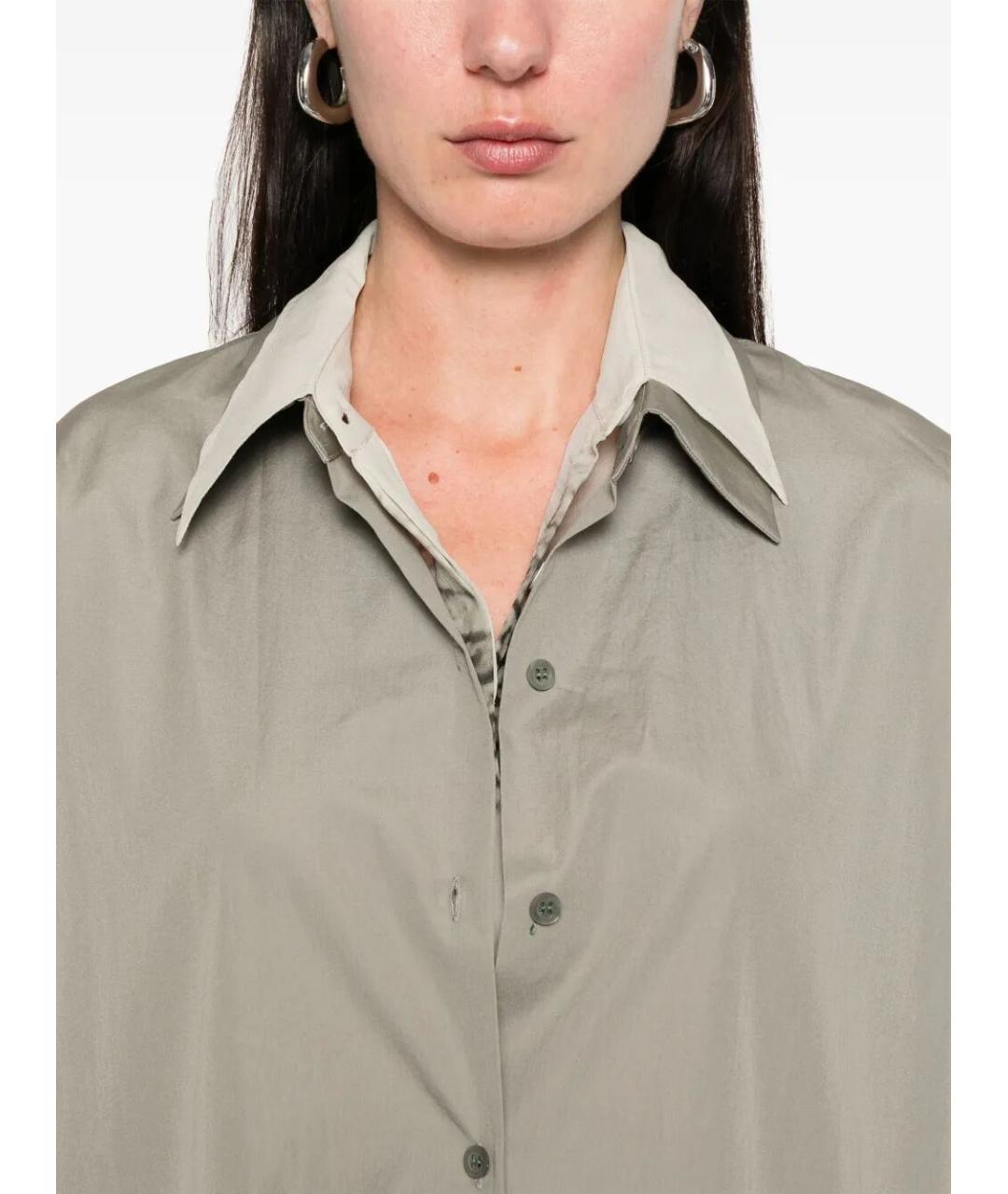 DRIES VAN NOTEN Бежевое хлопковое повседневное платье, фото 5