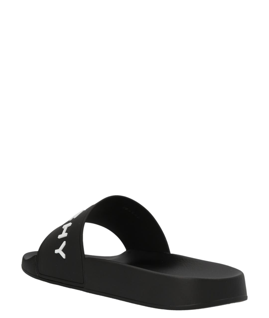 GIVENCHY Черные шлепанцы, фото 2