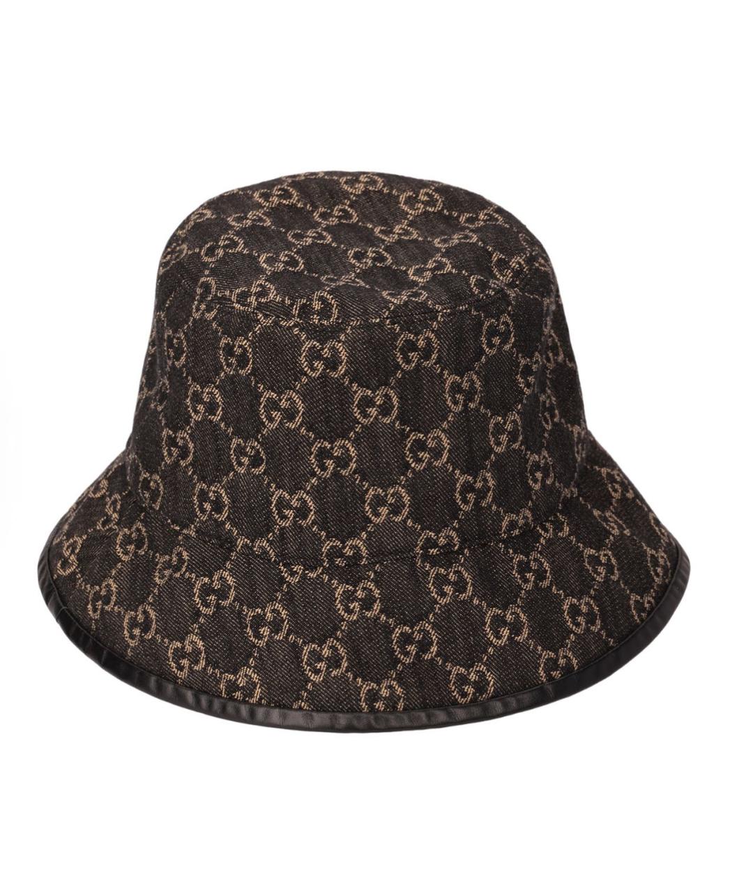 GUCCI Коричневая панама, фото 2