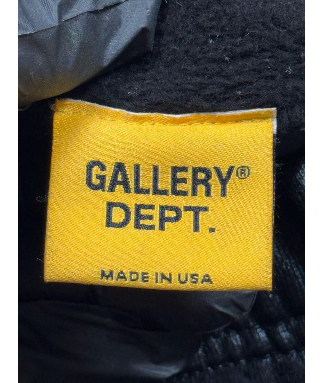 Gallery Dept Черные хлопковые повседневные брюки, фото 8