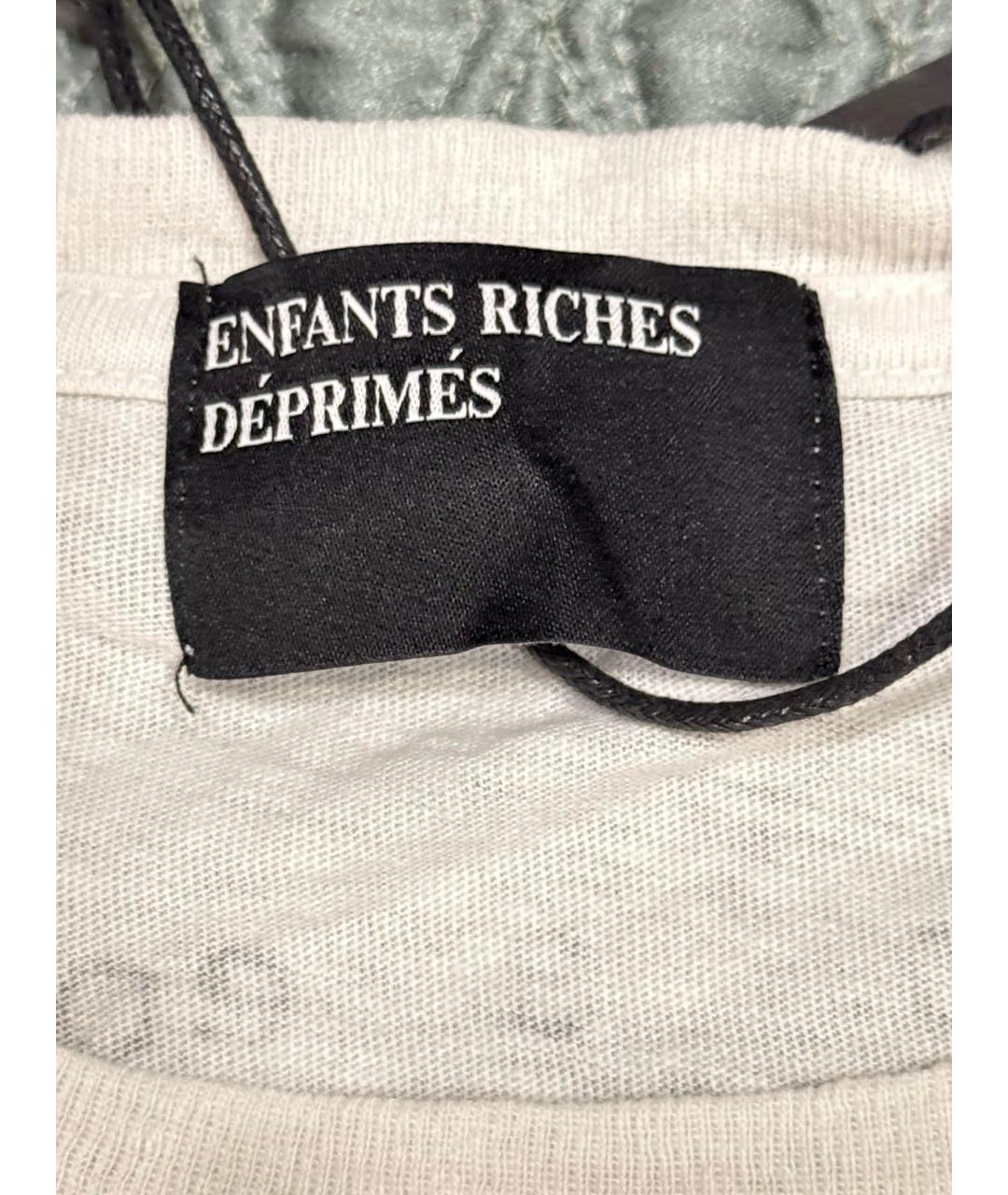 Enfants Riches Déprimés Белая хлопковая футболка, фото 5